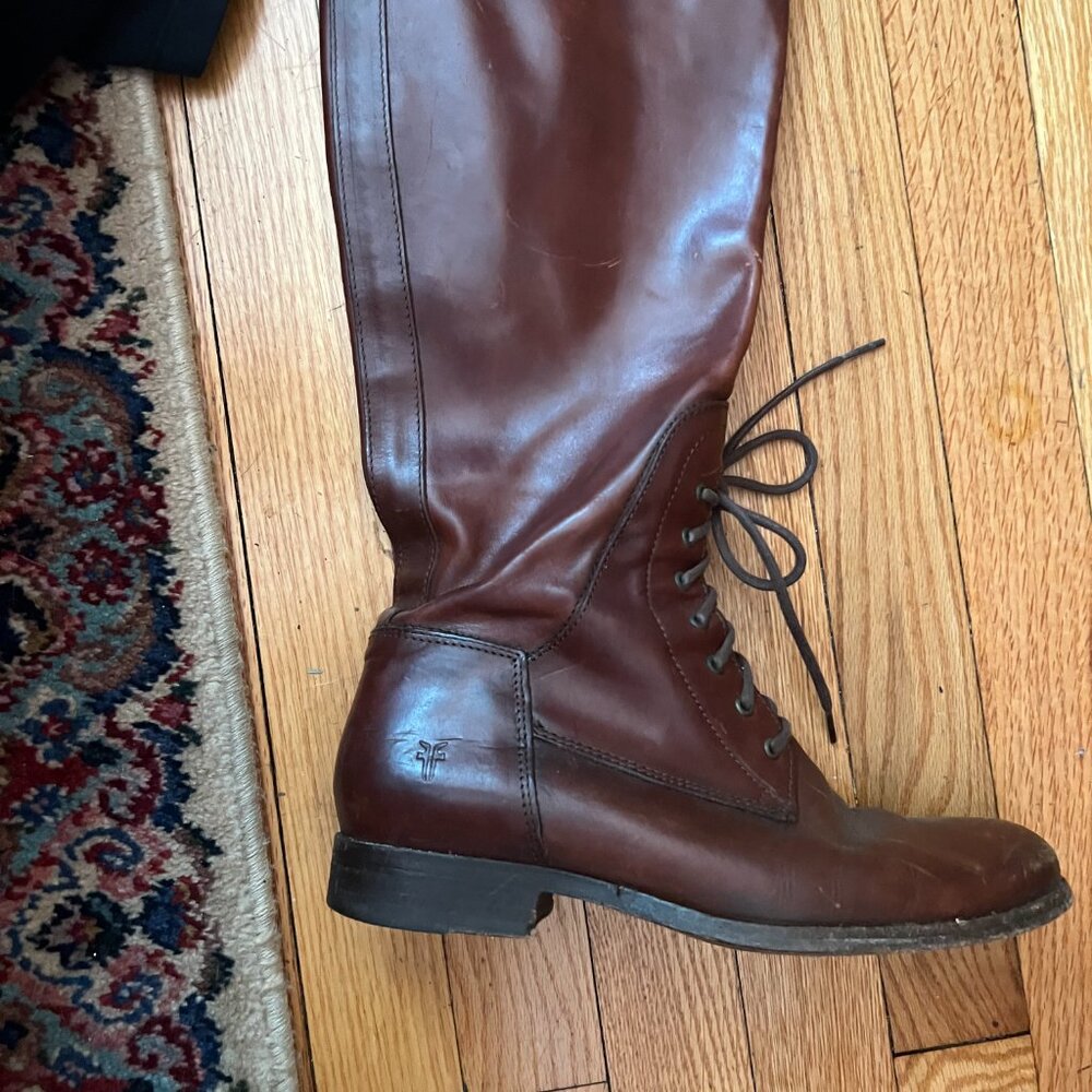 FRYE Calf boots size 8.5 - Picture 3 of 16